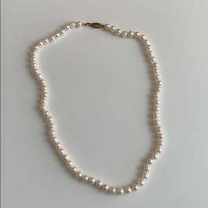 Real pearl necklace